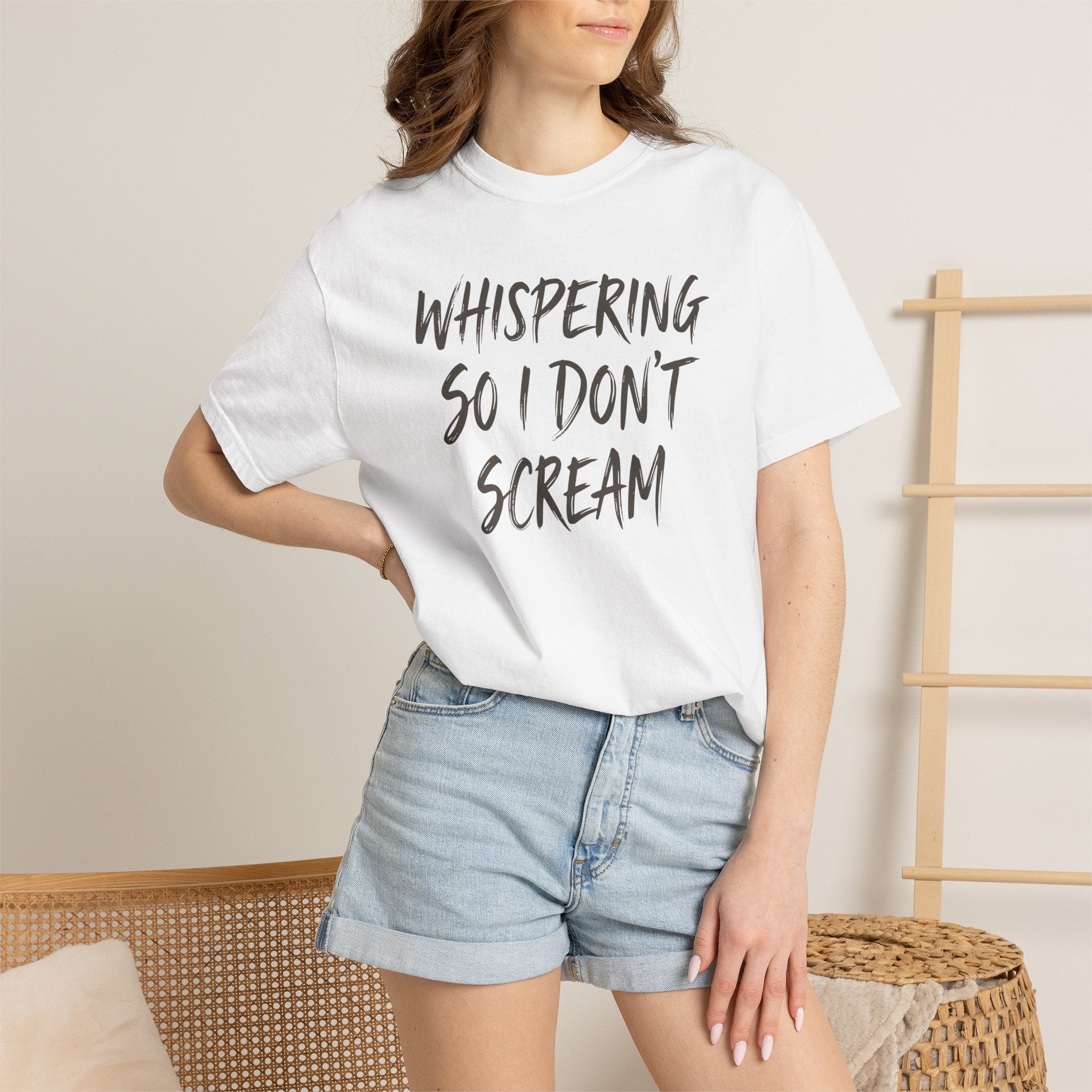 Whispering So I Don't Scream T-shirt