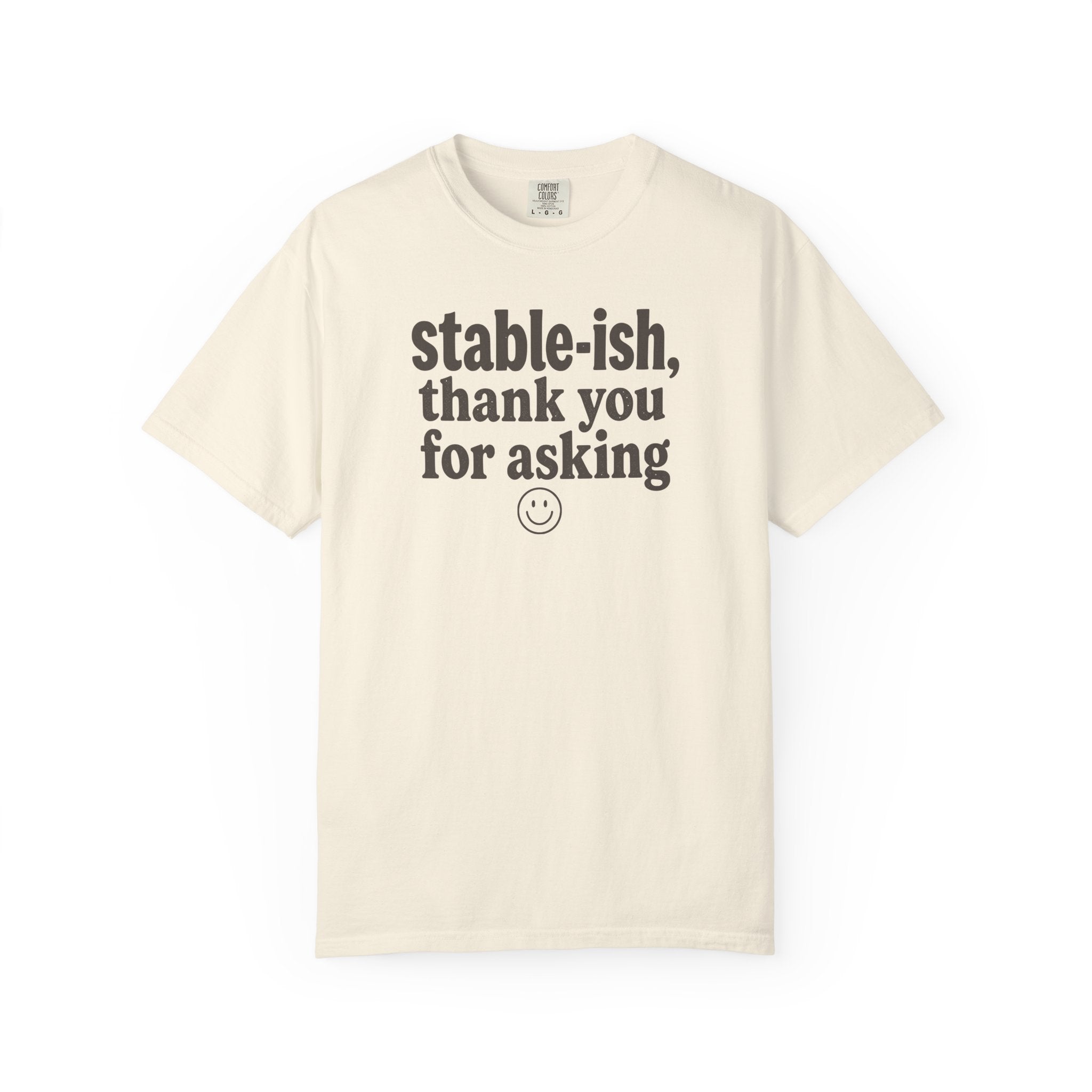 Stable-ish Thank You For Asking T-shirt