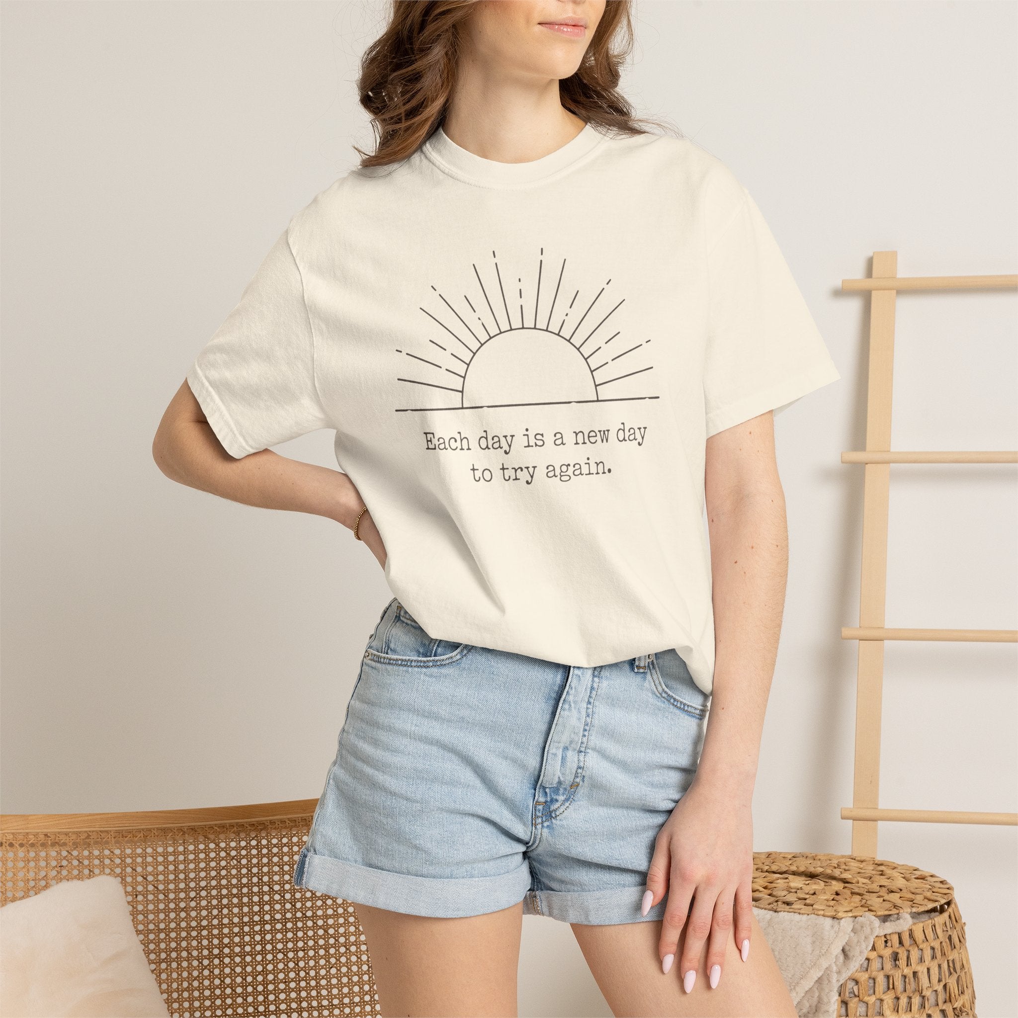 Each Day Is A New Day To Try Again T-shirt