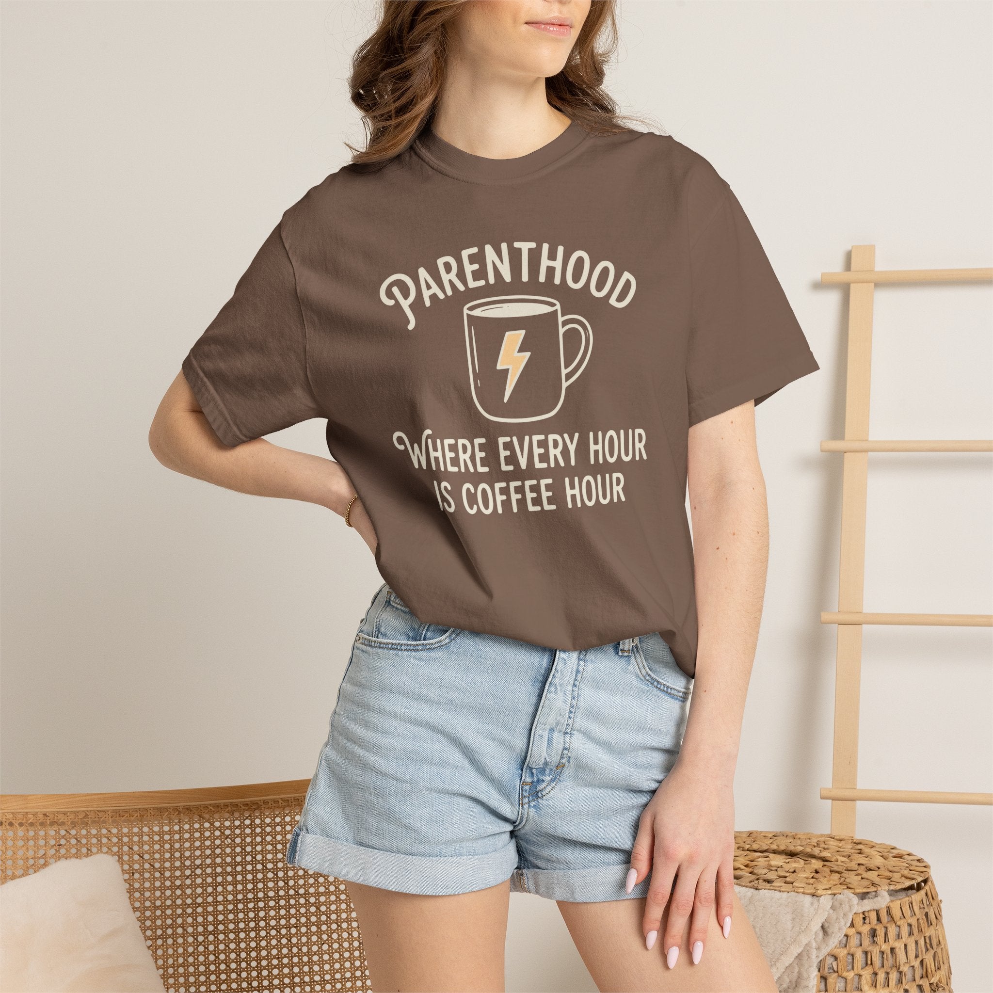 Parenthood Where Every Hour Is Coffee Hour T-shirt