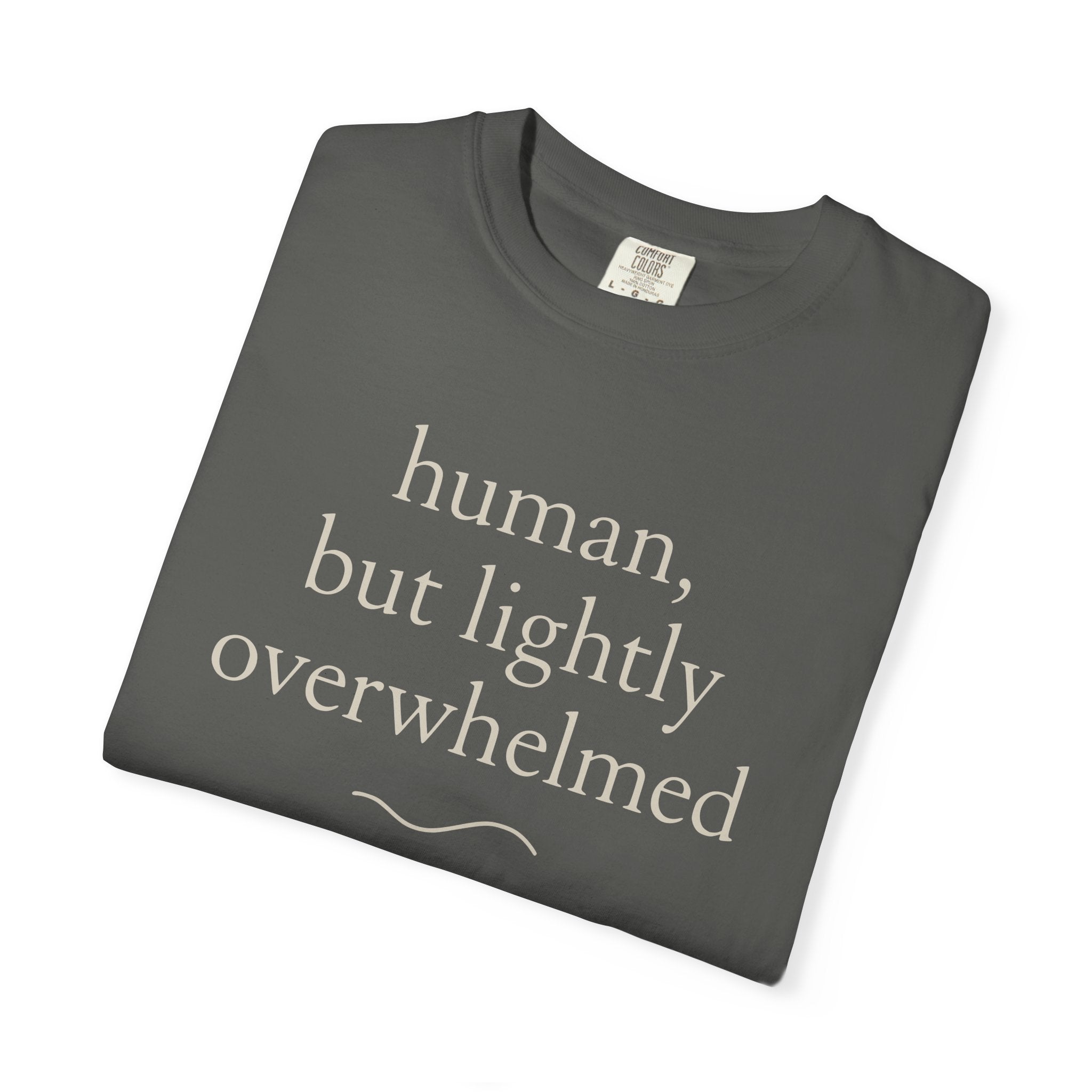 Human But Lightly Overwhelmed T-shirt