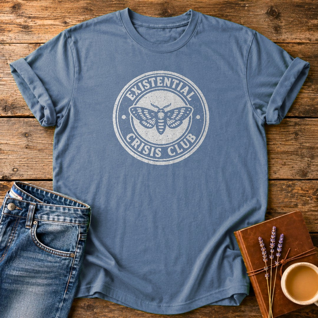 Existential Crisis Club — Blue Jean garment-dyed tee