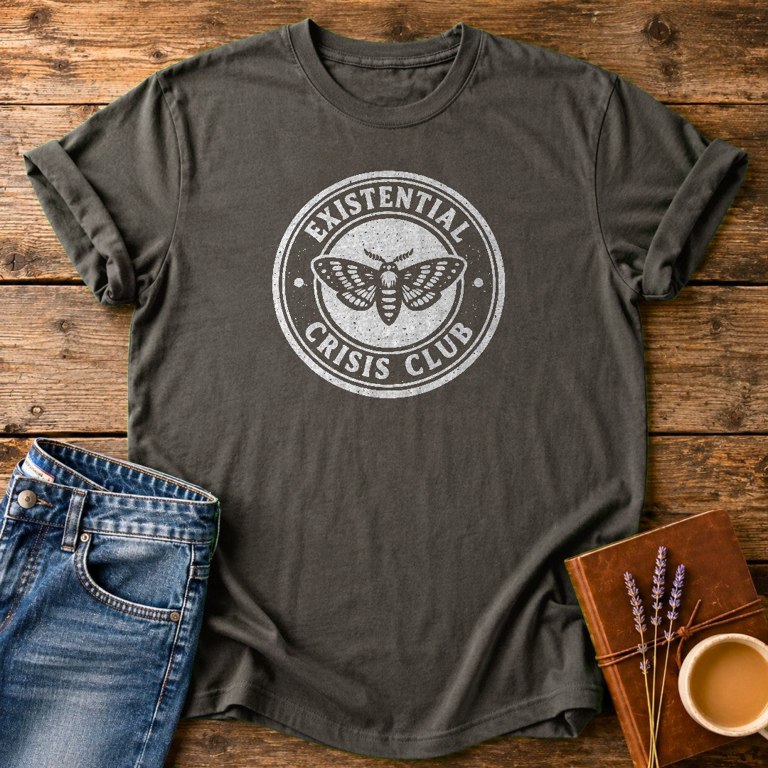 Existential Crisis Club — Pepper garment-dyed tee
