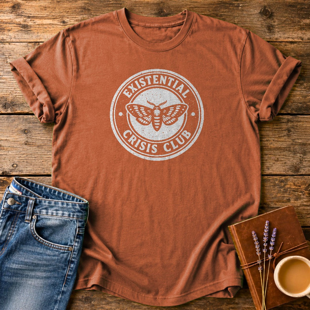 Existential Crisis Club — Yam garment-dyed tee
